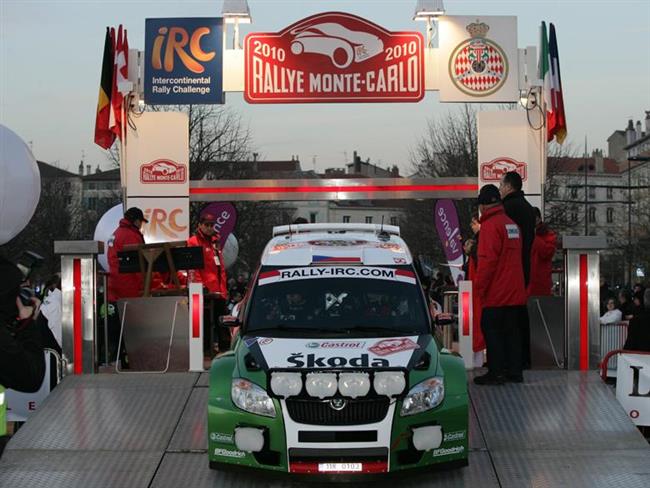 Rallye Monte Carlo 2010 a tovární Fabie S 2000, foto týmu ŠM