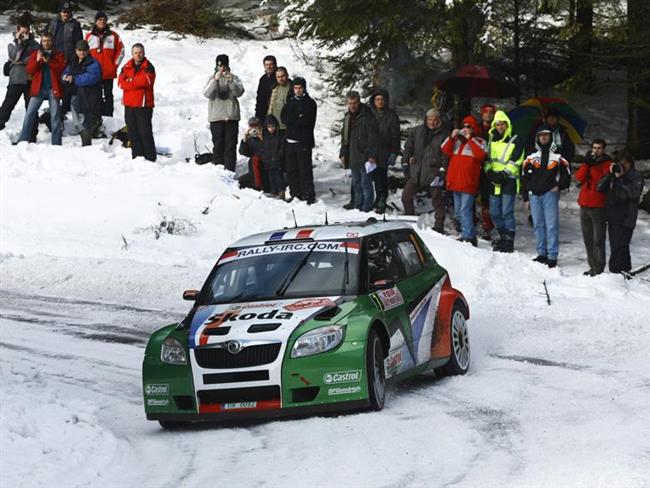 Rallye Monte Carlo 2010 a tovární Fabie S 2000, foto týmu ŠM