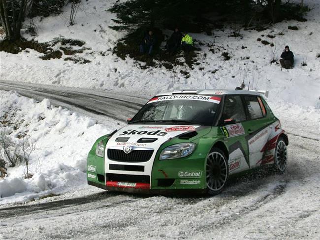 Rallye Monte Carlo 2010 a tovární Fabie S 2000, foto týmu ŠM