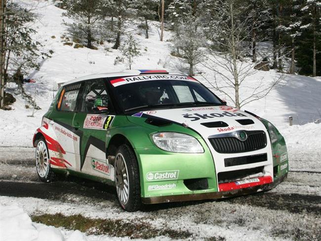 Rallye Monte Carlo 2010 a tovární Fabie S 2000, foto týmu ŠM