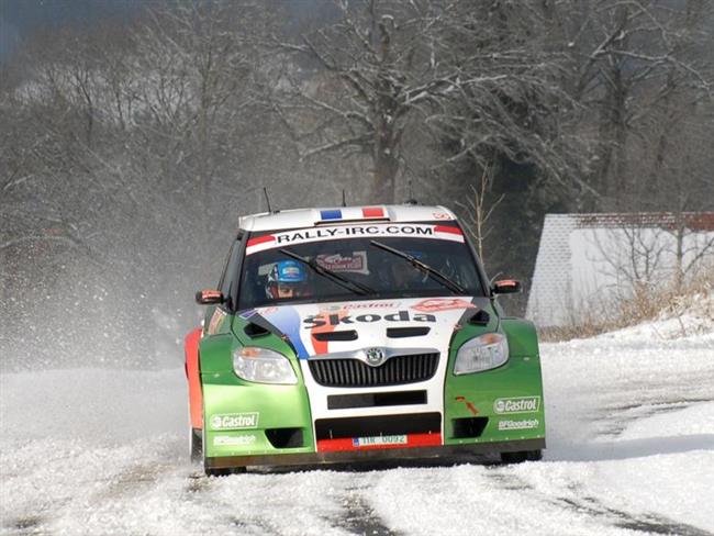 Spolehliv vkon voz Fabia Super 2000 na brazilsk rally pinesl kod druh, tet a tvrt msto