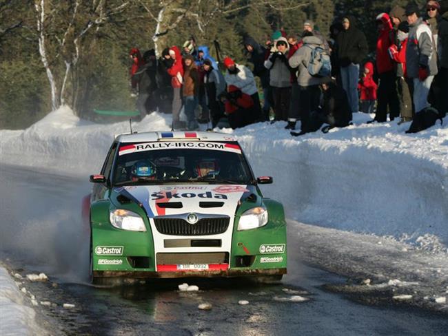 Rallye Monte Carlo 2010 a tovární Fabie S 2000, foto týmu ŠM