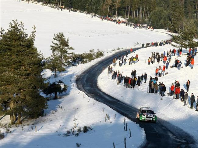 Rallye Monte Carlo 2010 a tovární Fabie S 2000, foto týmu ŠM