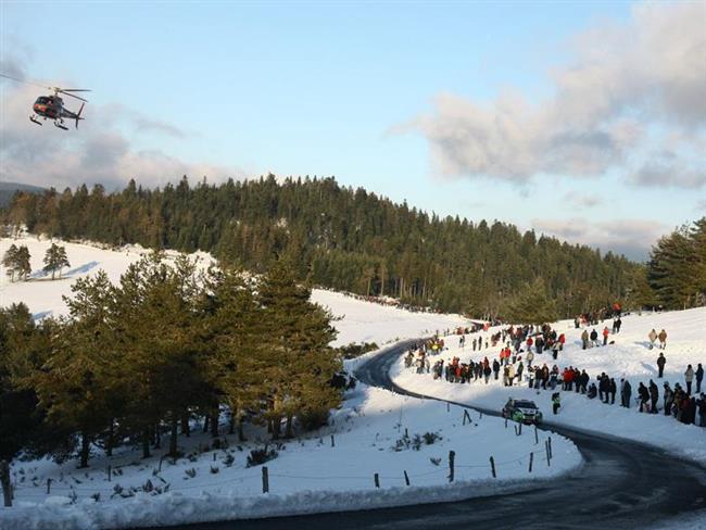 Rallye Monte Carlo 2010 a tovární Fabie S 2000, foto týmu ŠM