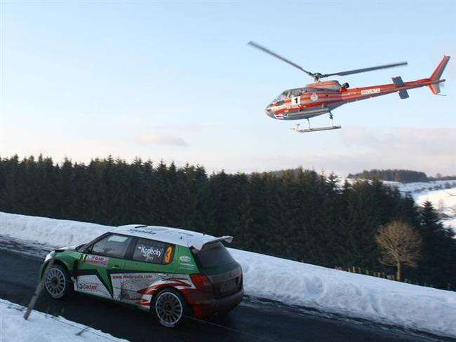 Rallye Monte Carlo 2010 a tovární Fabie S 2000, foto týmu ŠM