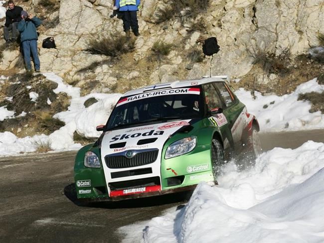 Rallye Monte Carlo 2010 a tovární Fabie S 2000, foto týmu ŠM