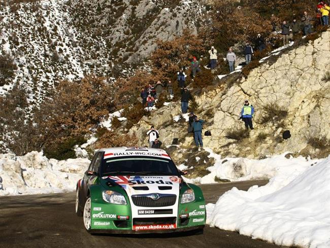 Rallye Monte Carlo 2010 a tovární Fabie S 2000, foto týmu ŠM