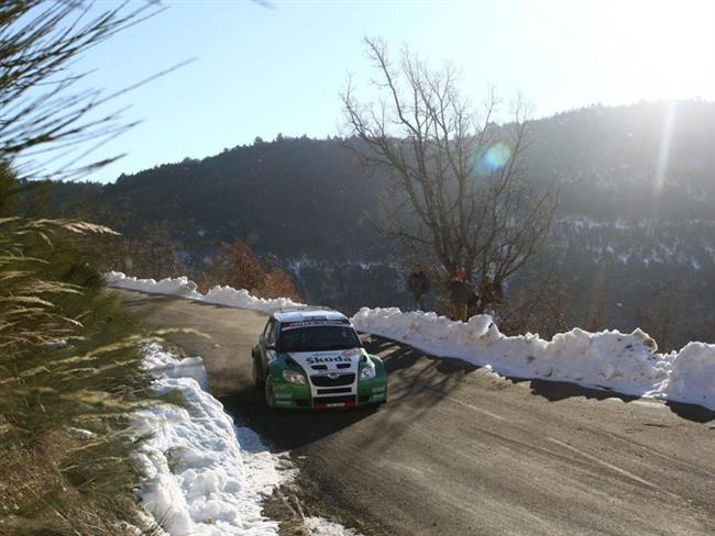 Rallye Monte Carlo 2010 a tovární Fabie S 2000, foto týmu ŠM