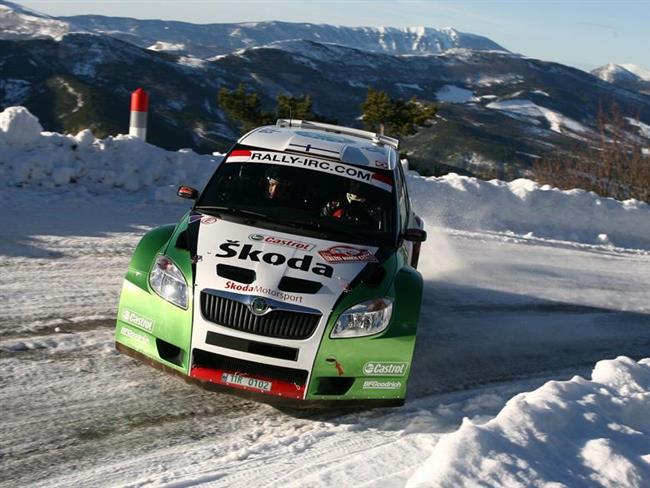 Rallye Monte Carlo 2010 a tovární Fabie S 2000, foto týmu ŠM