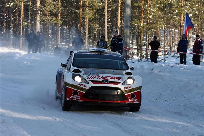 Martin Prokop s Fiestou S 2000 ve Švédsku 2010, foto týmu
