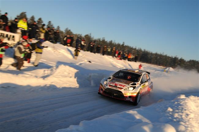 Martin Prokop s Fiestou S 2000 ve Švédsku 2010, foto týmu