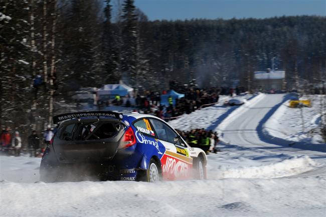 Martin Prokop s Fiestou S 2000 ve Švédsku 2010, foto týmu