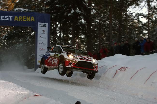 Martin Prokop s Fiestou S 2000 ve Švédsku 2010, foto týmu