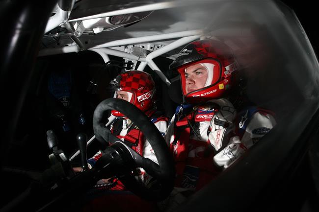 Martin Prokop s Fiestou S 2000 ve Švédsku 2010, foto týmu