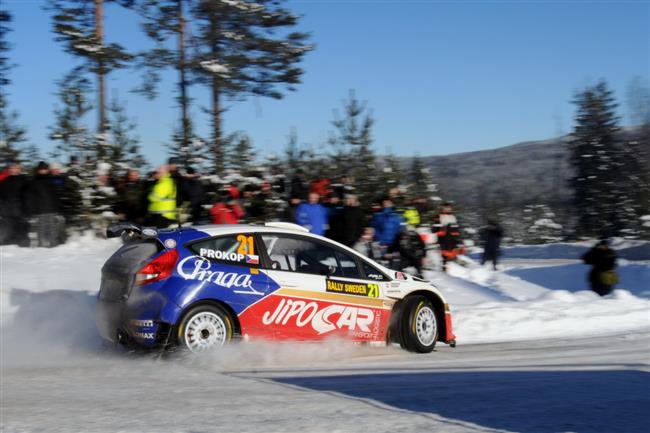 Martin Prokop s Fiestou S 2000 ve Švédsku 2010, foto týmu