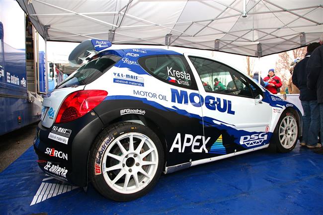 Obhjce titulu Kresta stejn jako v roce 2009 pojede s vozem Peugeot 207 S2000