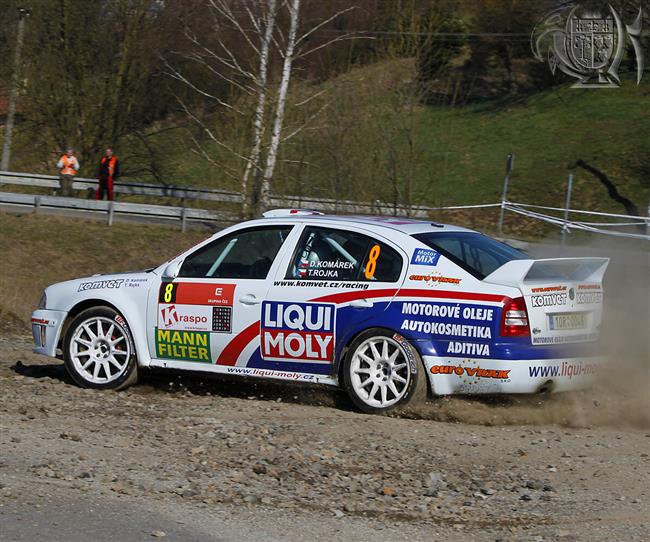 Rallysprintov ampiont ped Horckou rallye vede Valouek ped Jakeem