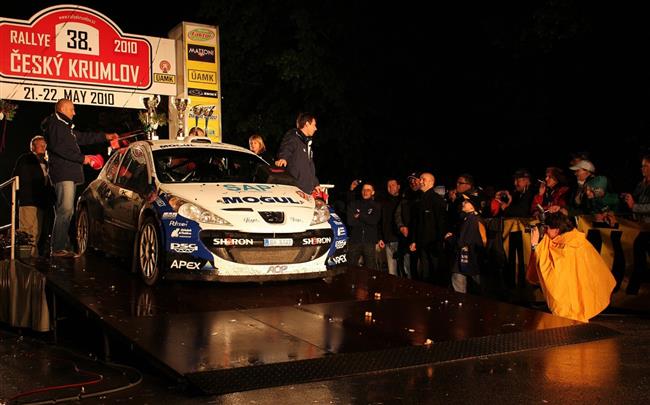 Leton 39. ronk Rallye esk Krumlov je tak soust dvou znakovch pohr