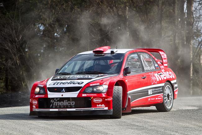 Mitsubishi Lancer WRC05 i Jaroslav Melichrek budou k vidn i u Preova