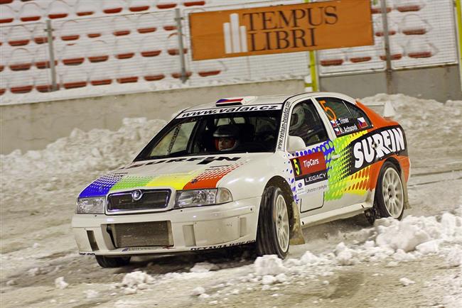 JTRT na Prask Rallysprint pivezl krsn Subaru Impreza WRC i Olgu Lounovou