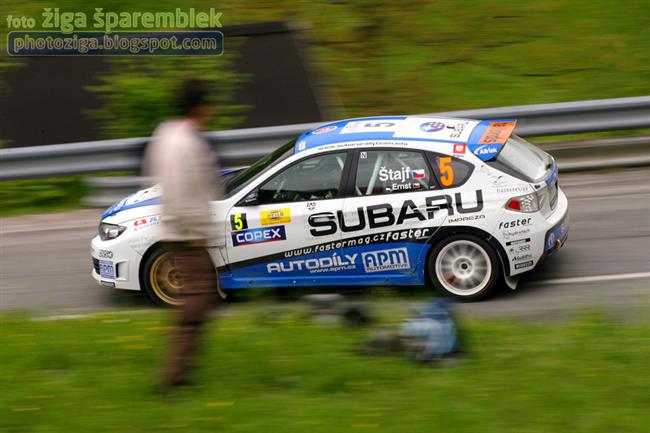 Vojtch tajf tvrt na Rallye Saturnus 2010, foto tmu