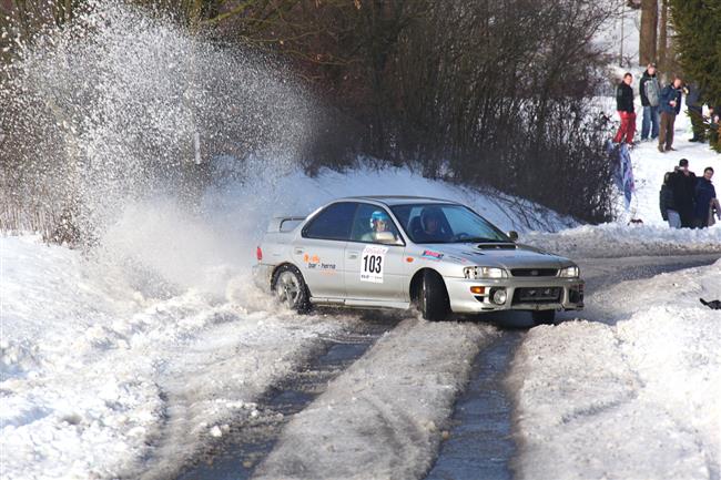 Ve stopě Valašské zimy 2010 - pouhých 10 minut u Hvozdné..., foto M-Knedla