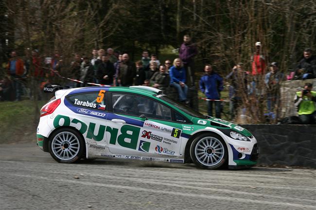 Czech Ford Rally Team a Jaromr Tarabus ped vkendovou umavou