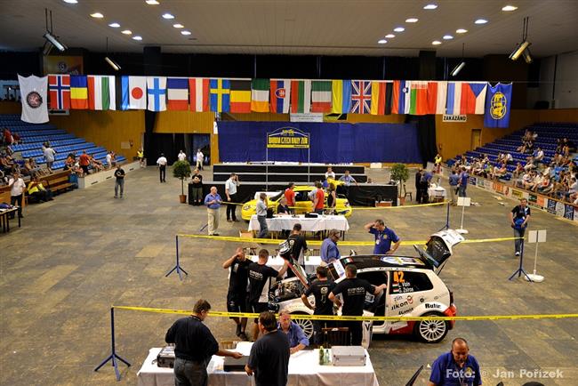 Barum rallye 2011 začíná. Technické přejímky atd objektivem Jana Pořízka