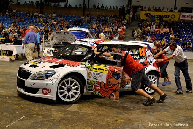Barum rallye 2011 začíná. Technické přejímky atd objektivem Jana Pořízka