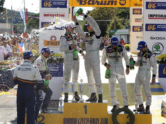 Barum rallye 2011 a vítězná Škoda
