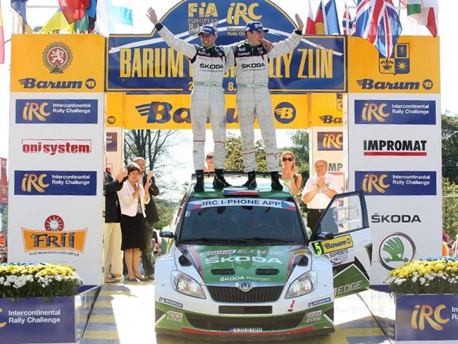 Barum rallye 2011 a vítězná Škoda