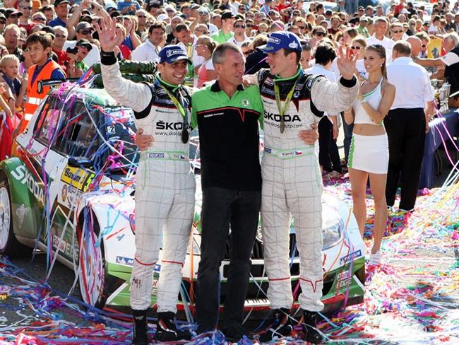 Barum rallye 2011 a vítězná Škoda