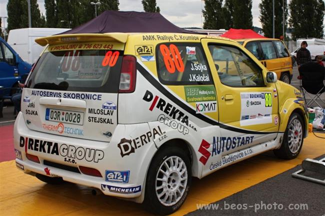 Rallye Bohemia 2011 - servis i legendy objektivem Mirka Beneše