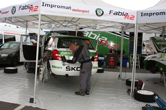 Rallye Bohemia 2011 - servis i legendy objektivem Mirka Beneše