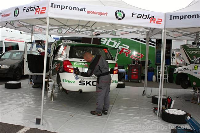 Rallye Bohemia 2011 - servis i legendy objektivem Mirka Benee