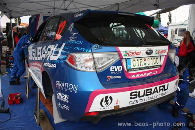 Rallye Bohemia 2011 - servis i legendy objektivem Mirka Beneše