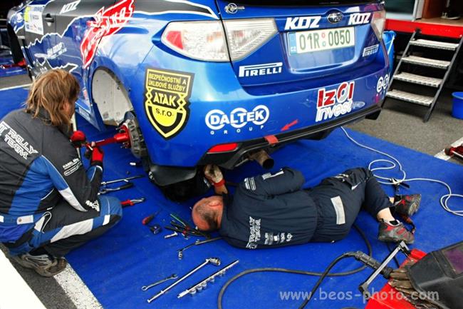 Rallye Bohemia 2011 - servis i legendy objektivem Mirka Beneše