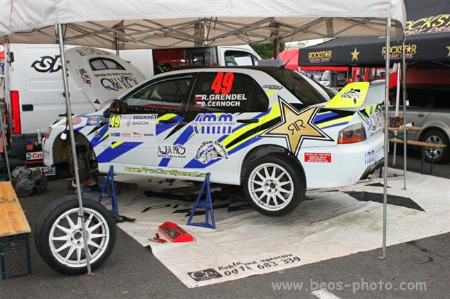 Rallye Bohemia 2011 - servis i legendy objektivem Mirka Benee