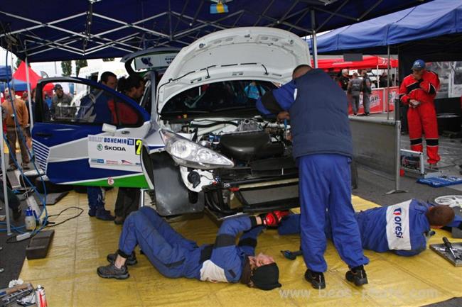 Rallye Bohemia 2011 - servis i legendy objektivem Mirka Beneše