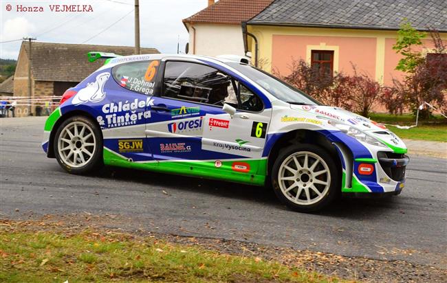 Martin Hudec zajel na domácí Horácké rallye nejlepší výsledek kariéry