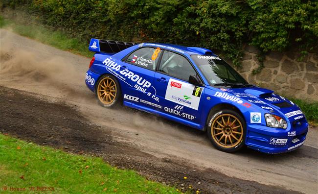 Honza Černý s Pavlem Kohoutem vyrazili na Horáckou Rally s Cliem R3