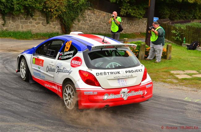 Honza Černý s Pavlem Kohoutem vyrazili na Horáckou Rally s Cliem R3
