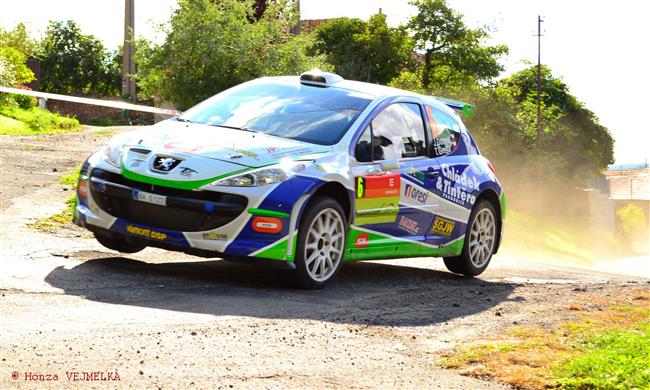 Honza Černý s Pavlem Kohoutem vyrazili na Horáckou Rally s Cliem R3