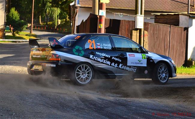 Honza Černý s Pavlem Kohoutem vyrazili na Horáckou Rally s Cliem R3