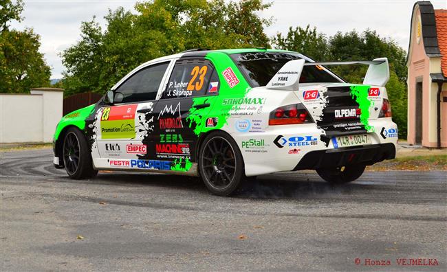 Honza Černý s Pavlem Kohoutem vyrazili na Horáckou Rally s Cliem R3