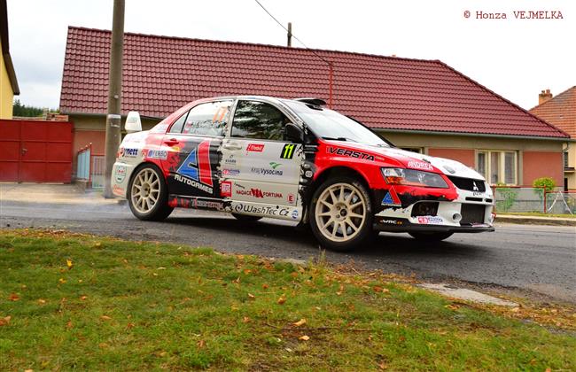 Martin Hudec zajel na domácí Horácké rallye nejlepší výsledek kariéry