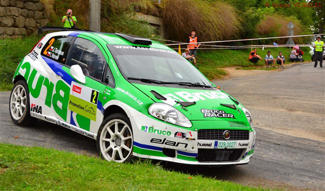 Honza Černý s Pavlem Kohoutem vyrazili na Horáckou Rally s Cliem R3