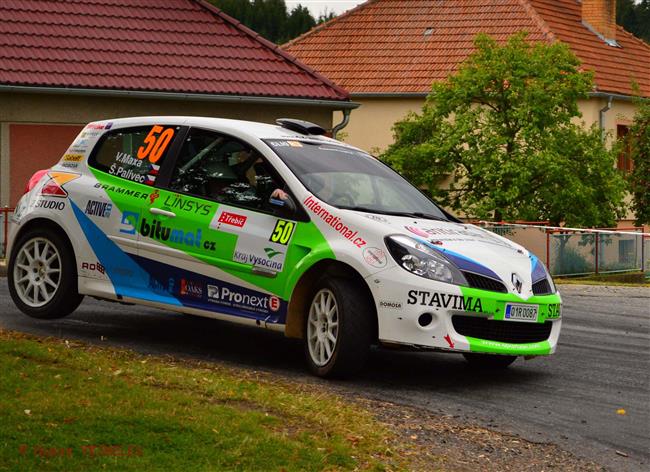 Martin Hudec zajel na domácí Horácké rallye nejlepší výsledek kariéry