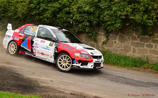 Martin Hudec zajel na domácí Horácké rallye nejlepší výsledek kariéry