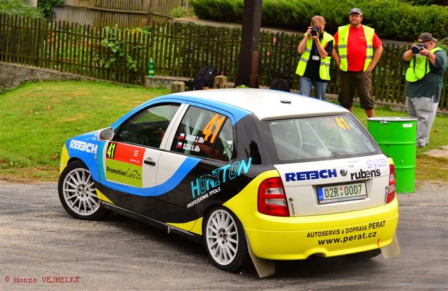 Martin Hudec zajel na domácí Horácké rallye nejlepší výsledek kariéry